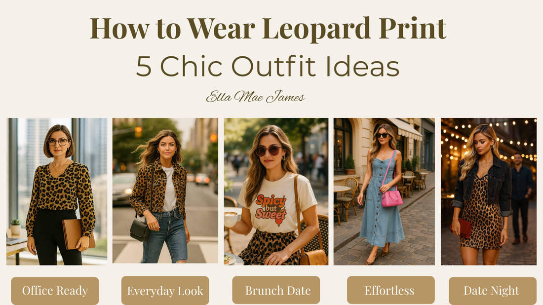 HOW TO WEAR LEOPARD 5 Chic Outfit Ideas