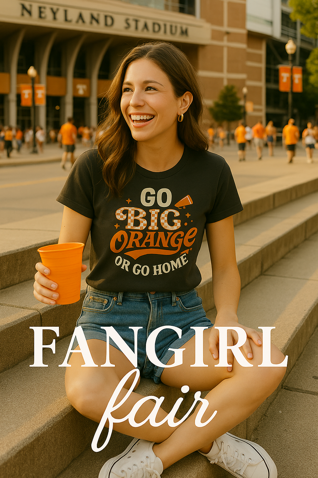 Go Big Orange or Go Home Tee