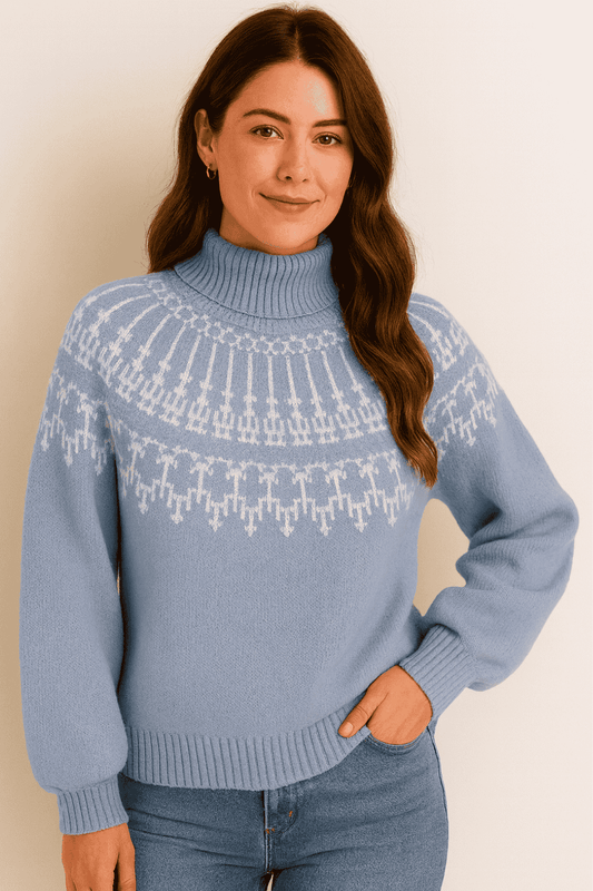 Icy Yoke Sweater