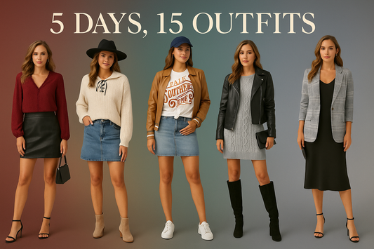 The Style Stretch: Five Days, Fifteen Outfits