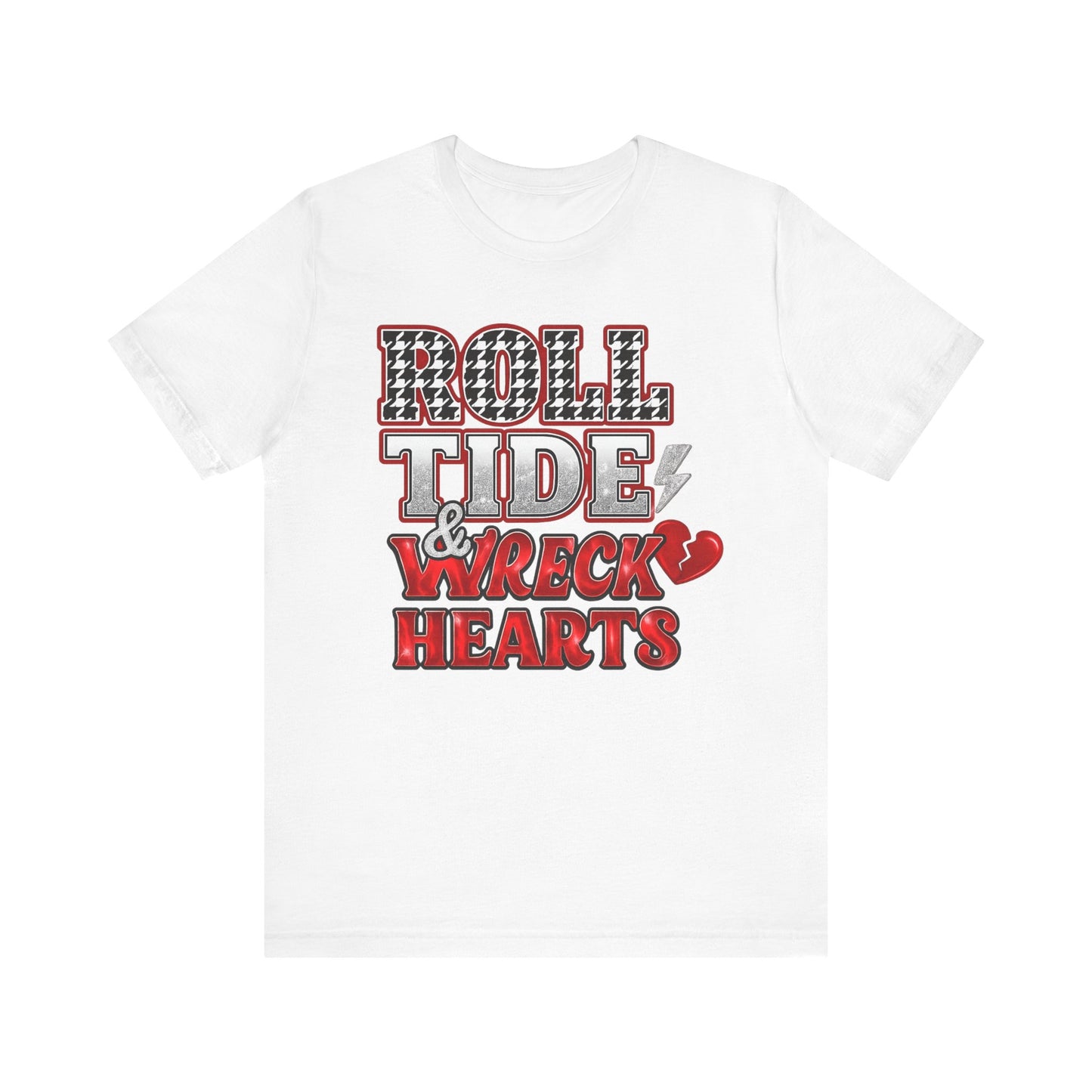 Roll Tide & Wreck Hearts Tee