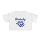Kiss Me I'm a Wildcat Crop Tee