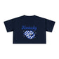 Kiss Me I'm a Wildcat Crop Tee