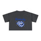 Kiss Me I'm a Wildcat Crop Tee