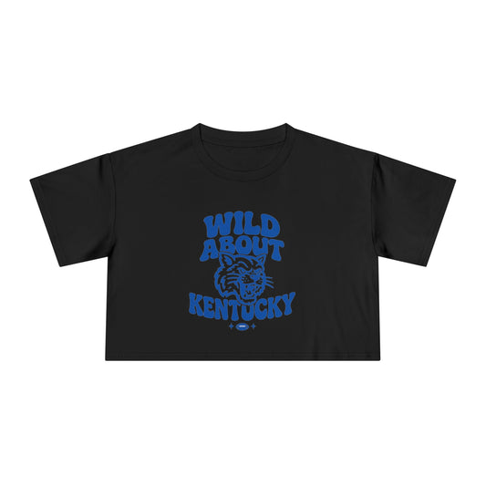 Wild About Kentucky  Crop Tee