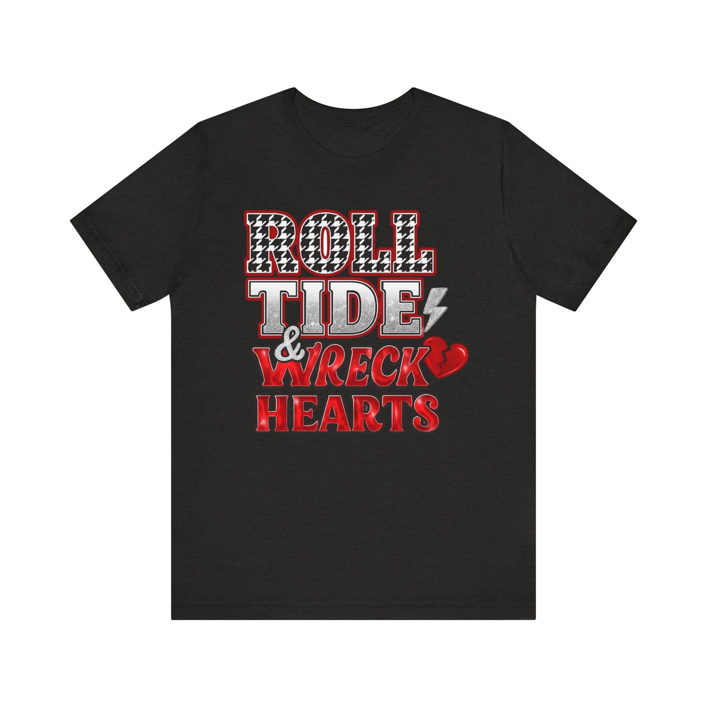 Roll Tide & Wreck Hearts Tee