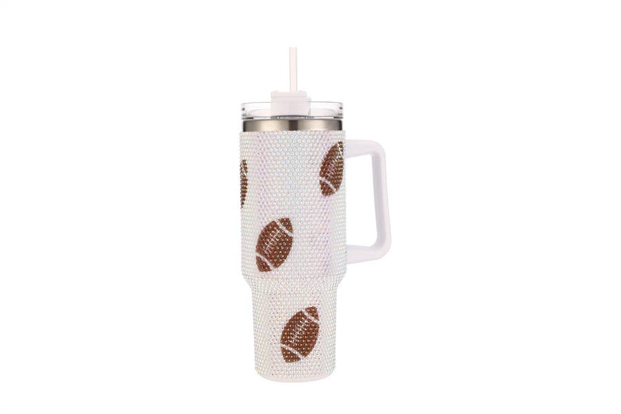 Game Day Football Tumbler Handle Sleeve