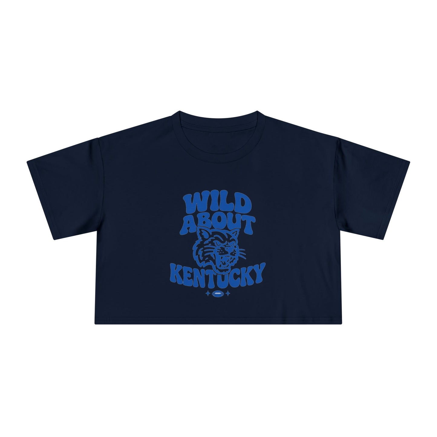 Wild About Kentucky  Crop Tee