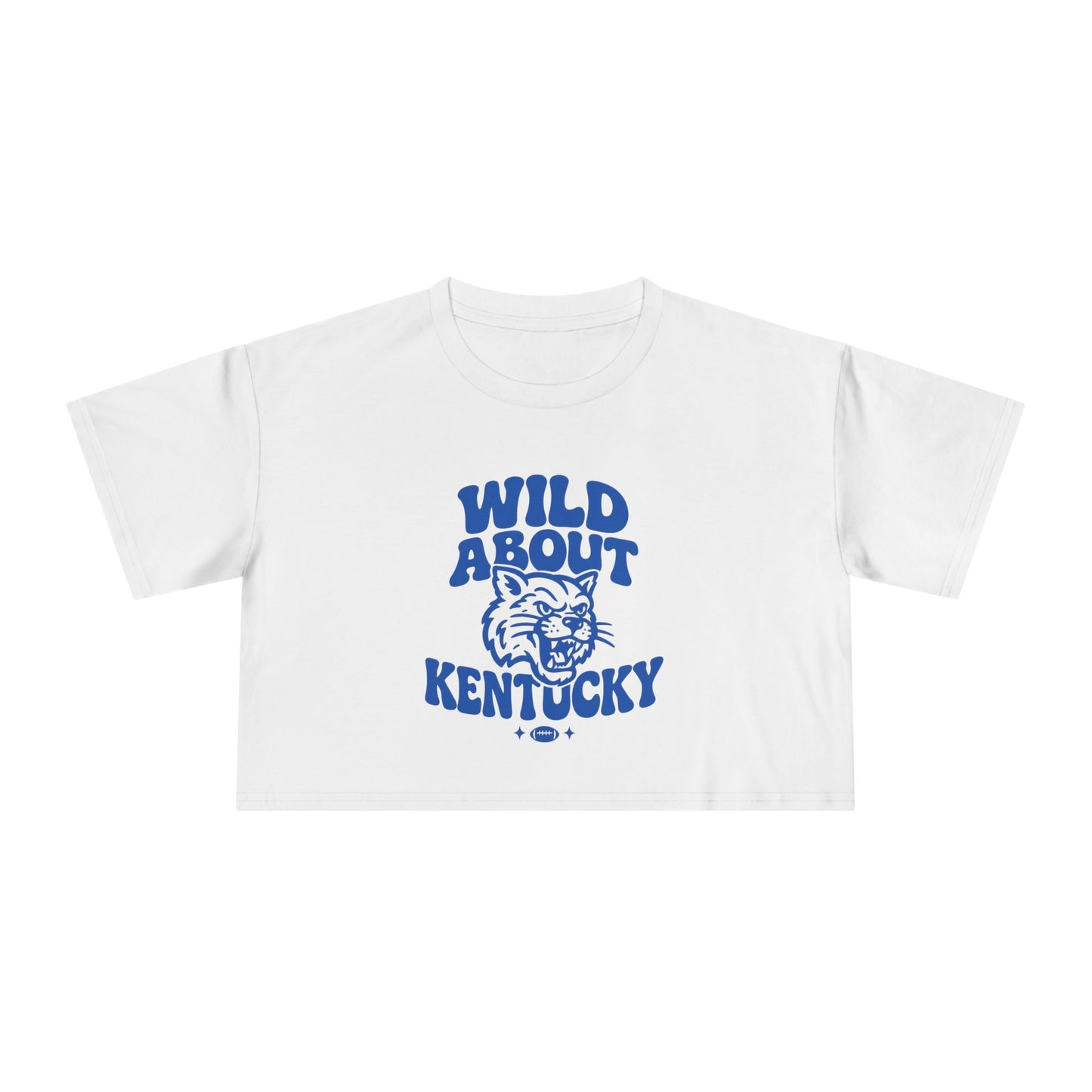 Wild About Kentucky  Crop Tee