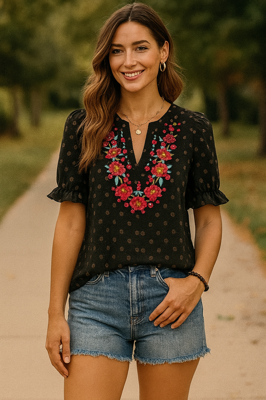 Fiesta Bloom Top