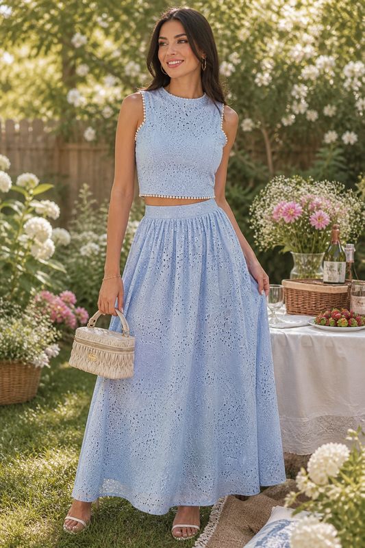 Sweet Magnolia Eyelet Set