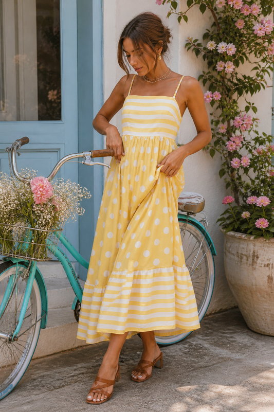 Sunshine Dot Dress