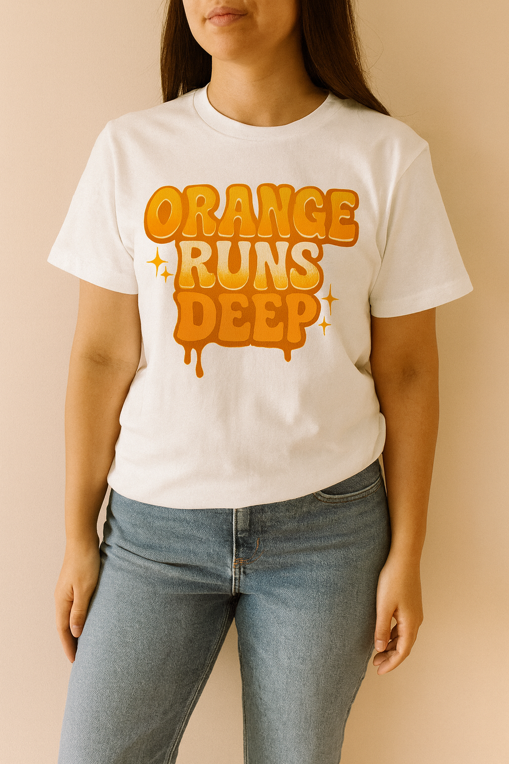 Orange Runs Deep Tee