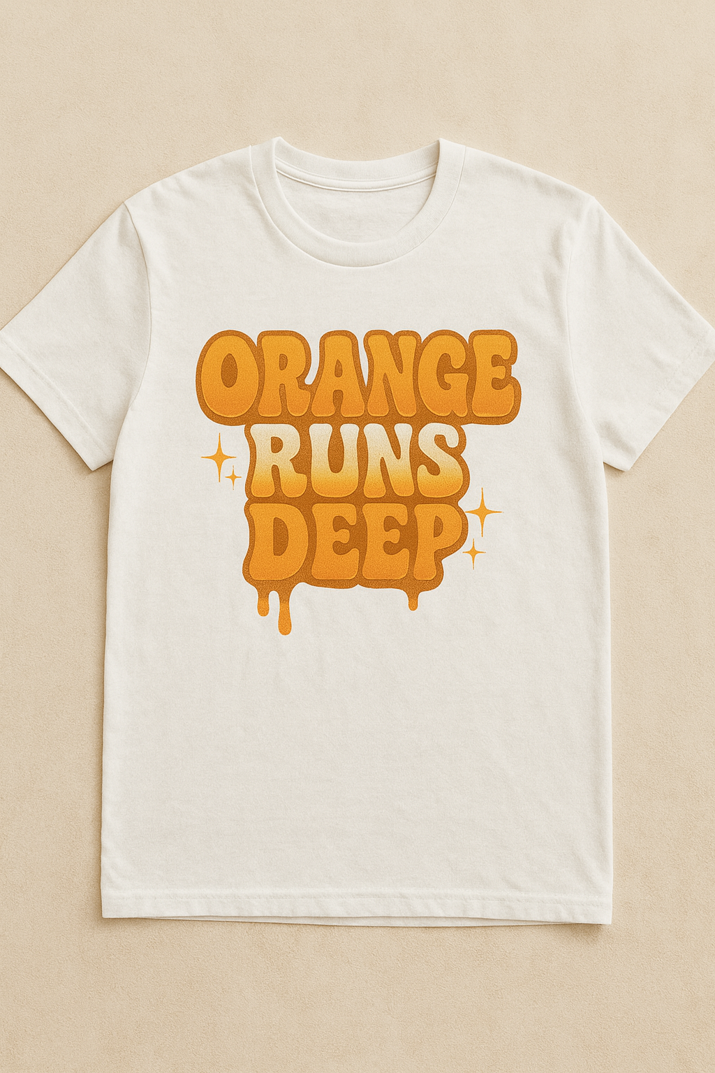 Orange Runs Deep Tee