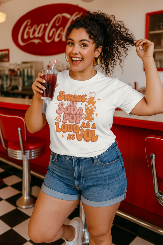Sweet as Soda Pop  Tee