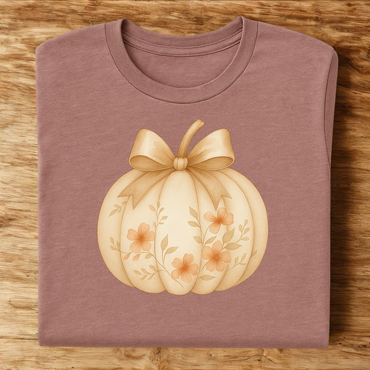 Blush & Bloom Pumpkin Tee