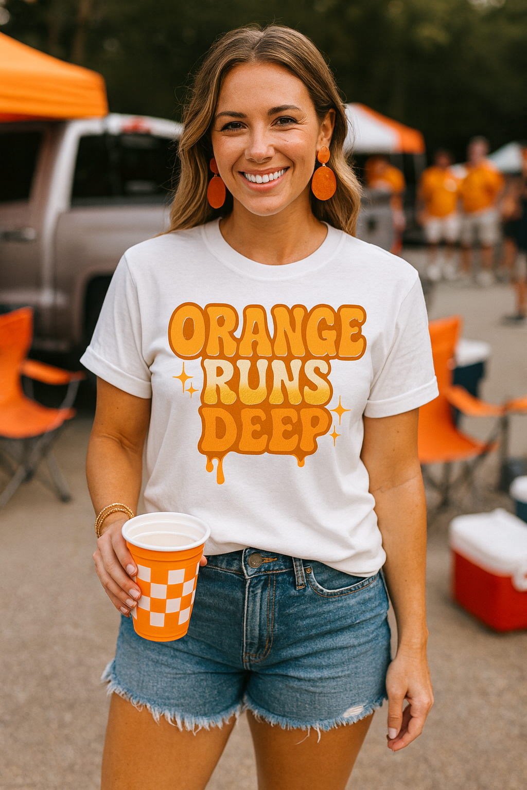 Orange Runs Deep Tee