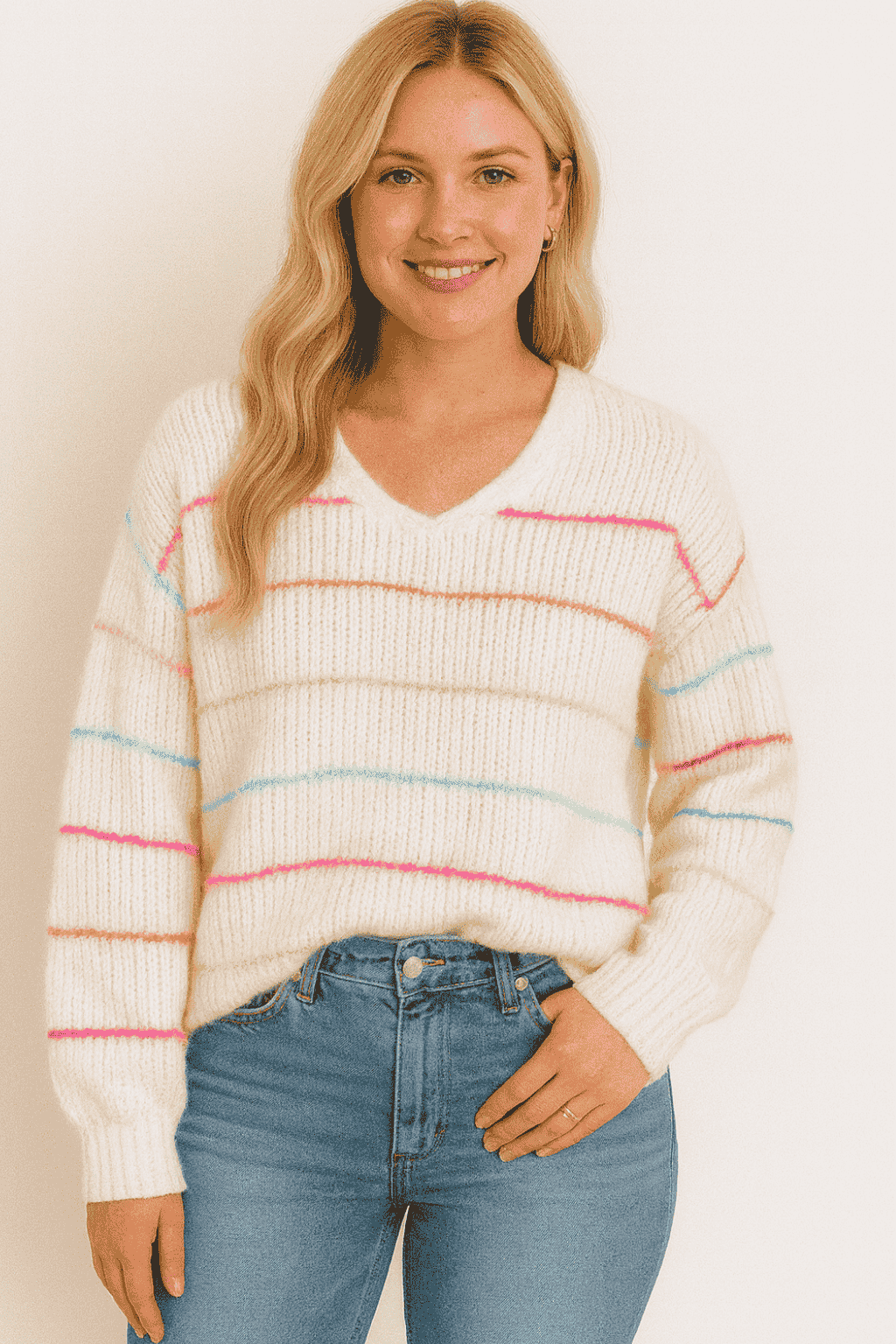 Colorful  Candy Sweater