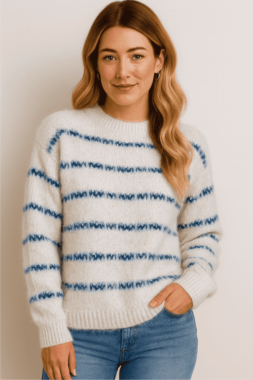 Snowfall Stitch Sweater