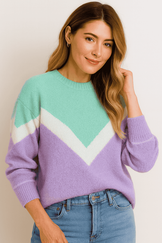 Sugarplum Stripe Sweater