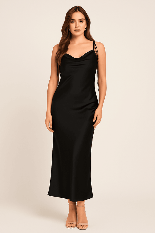 Nightfall Satin Slip Gown