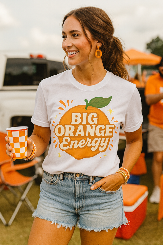 Big Orange Energy tee