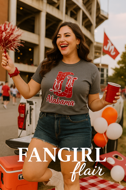 Boots, Bows & Bama Tee