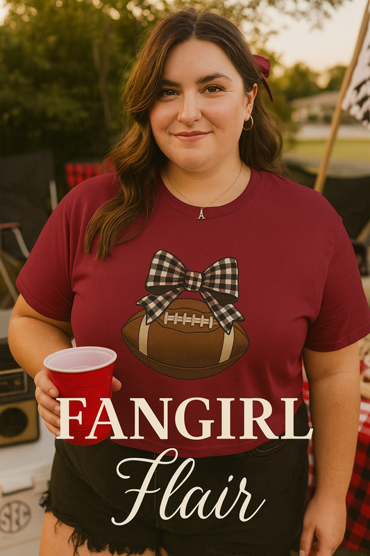 Crimson Cute & Kickoff Ready Tee