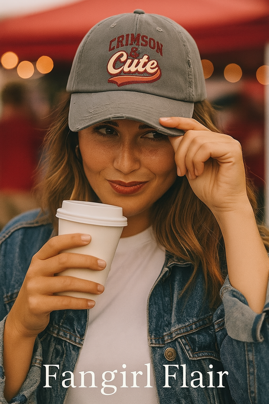 Crimson & Cute Hat